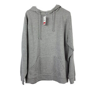 Jeff Athletics Gray Hoodie Sweatshirt Mens Large NWT